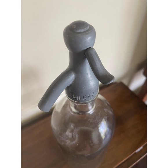 Magnolia Home By Joanna Gaines Large Clear Seltzer Bottle Vase - Picture 6 of 9